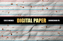 Lined Paper Digital Paper Product Image 1