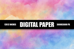 Colorful Texture Digital Paper Product Image 1