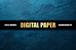 Blue Texture Digital Paper Product Image 1
