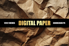 Crinkled Paper Digital Paper Product Image 1