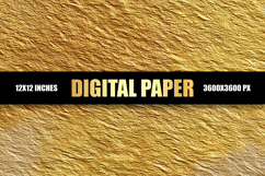 Golden Texture Digital Paper Product Image 1