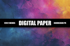 Colorful Texture Wall Digital Paper Product Image 1