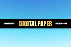 Blue Gradient Digital Paper Product Image 1