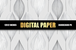 Abstract Leaves Digital Paper Product Image 1