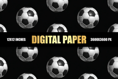 Football Digital Paper Product Image 1