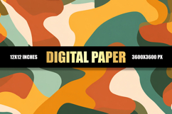 Abstract Shapes Digital Paper Product Image 1