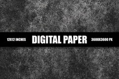 Black Grunge Wall Digital Paper Product Image 1