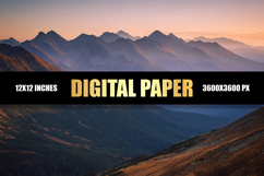 Mountain Digital Paper Product Image 1