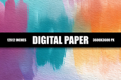 Colorful Texture Digital Paper Product Image 1