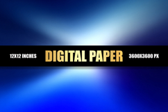 Abstract Blue Digital Paper Product Image 1