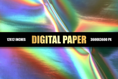 Holographic Abstract Digital Paper Product Image 1