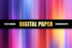 Colorful Digital Paper Product Image 1