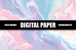Colorful Liquid Digital Paper Product Image 1