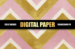 Pink and Gold Digital Paper Product Image 1