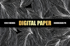 Leaves Texture Digital Paper Product Image 1