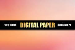 Pink Gradient Digital Paper Product Image 1