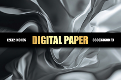 Abstract Gray Digital Paper Product Image 1