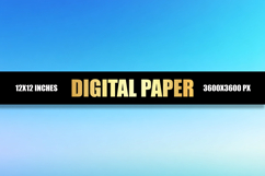 Blue Gradient Digital Paper Product Image 1