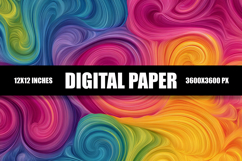Colored Digital Paper Product Image 1