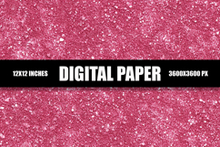 Pink Glitter Digital Paper Product Image 1