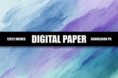 Purple Blue Texture Digital Paper Product Image 1