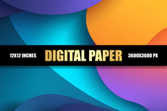 Colorful Digital Paper Product Image 1