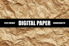 Brown Paper Digital Paper Product Image 1