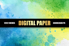 Watercolor Digital Paper Product Image 1