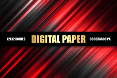 Red Lines Digital Paper Product Image 1