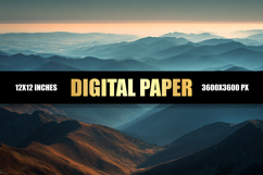 Mountain Digital Paper Product Image 1