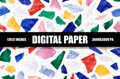 Terrazzo Digital Paper Product Image 1