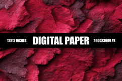 Red Textured Digital Paper Product Image 1