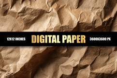 Crinkled Paper Digital Paper Product Image 1