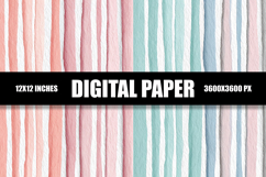 Colorful Stripes Digital Paper Product Image 1