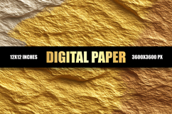 Golden Texture Digital Paper Product Image 1