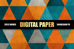 Abstract Colorful Shapes Digital Paper Product Image 1