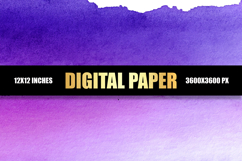 Purple Gradient Digital Paper Product Image 1