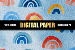 Round Cloud Digital Paper Product Image 1