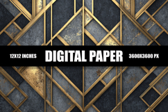 Luxury Geometric Digital Paper Product Image 1