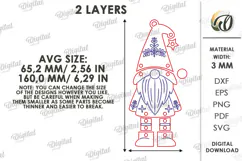 Christmas Tree Ornaments Laser Cut. Christmas Tree Decor SVG Product Image 2
