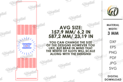 Table Clock Laser Cut. Stand Decor SVG Product Image 2
