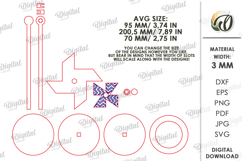 3D Pinwheels Bundle LaserCut. Garden decor SVG. Wind spinner Product Image 3