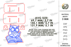 End of School Year Money Holder Laser Cut. Money Stand SVG Product Image 2