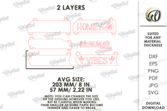 Summer Wall Decors Bundle Laser Cut. BBQ sign SVG Product Image 3