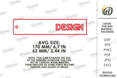 Planner Dividers Laser Cut . Planner Bookmark SVG Product Image 2