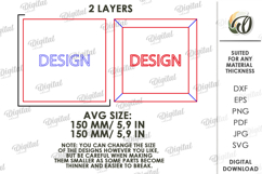 Valentine Mini Wall Decors Bundle Laser Cut. Wall Decor SVG Product Image 3