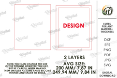 Kitchen Line Art Laser Cut. Wall Decor SVG Product Image 2