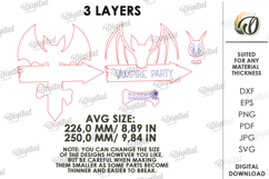 Halloween Directional Signs Bundle Laser Cut. Halloween SVG Product Image 3