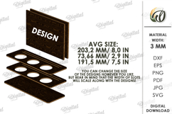 Animal Silhuette Candle Holder Laser Cut. Lion SVG Product Image 2