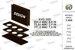 Animal Silhuette Candle Holder Laser Cut. Lion SVG Product Image 2